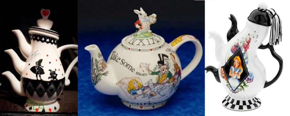 Alice In Wonderland Teapots