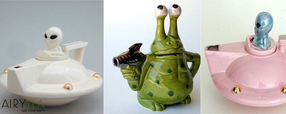 Weird Alien Teapots