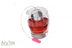 Pink (Stainless Steel) Tea Infuser