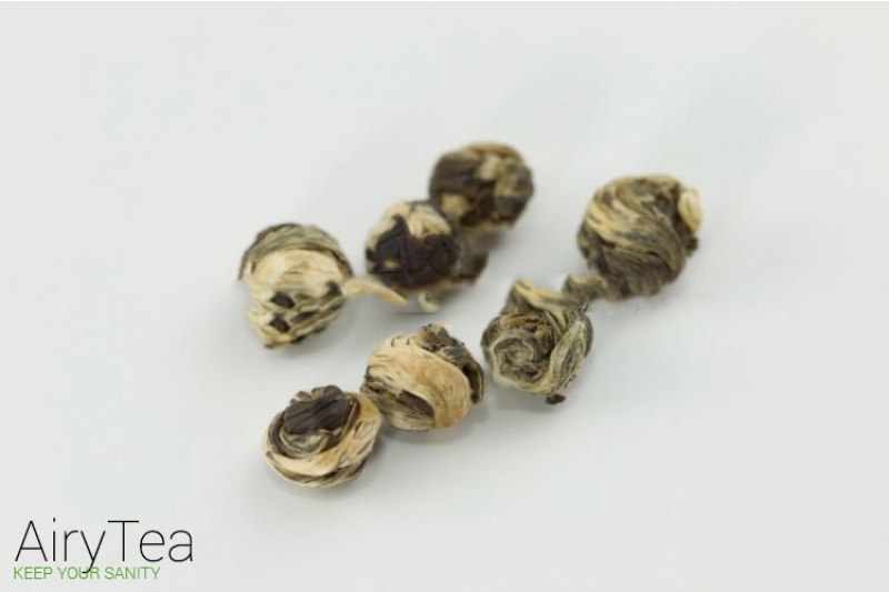 Imperial Jasmine Dragon Pearl Organic Green Tea