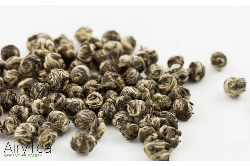 Imperial Jasmine Dragon Pearl Organic Green Tea