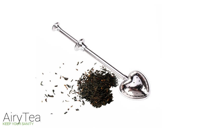 Heart Push Style (Stainless Steel) Tea Infuser