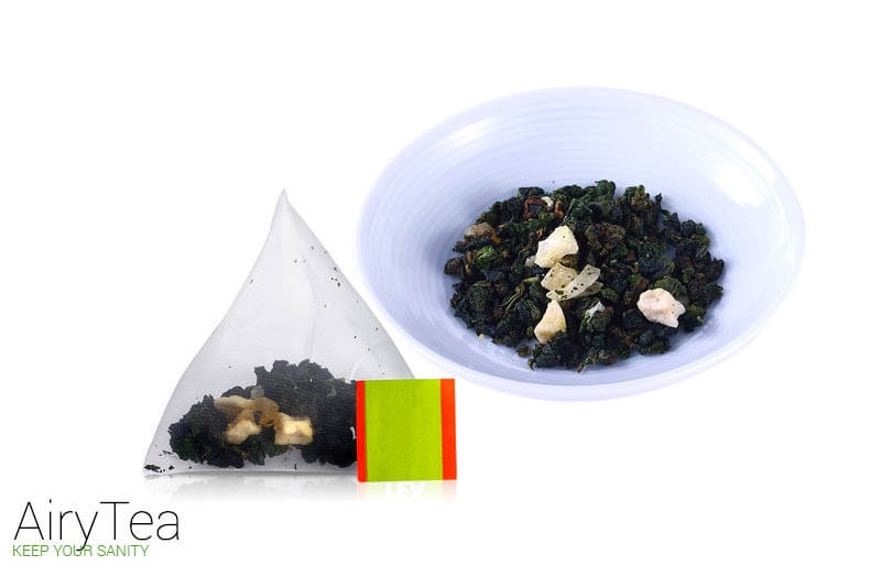 Peach Oolong Luxury Tea Bags