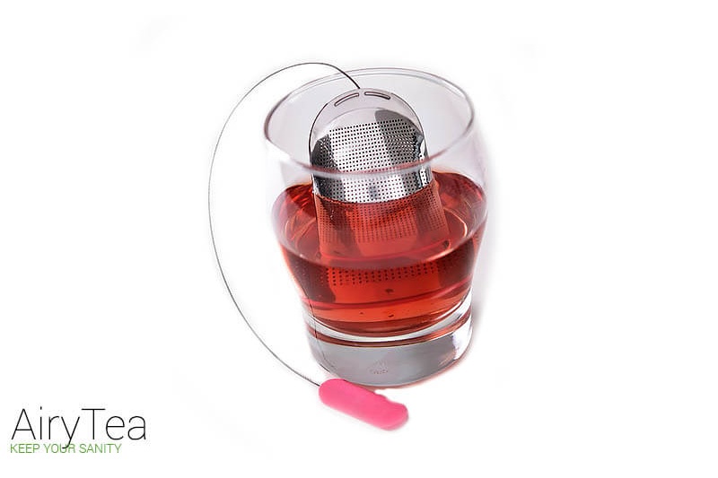 Pink (Stainless Steel) Tea Infuser