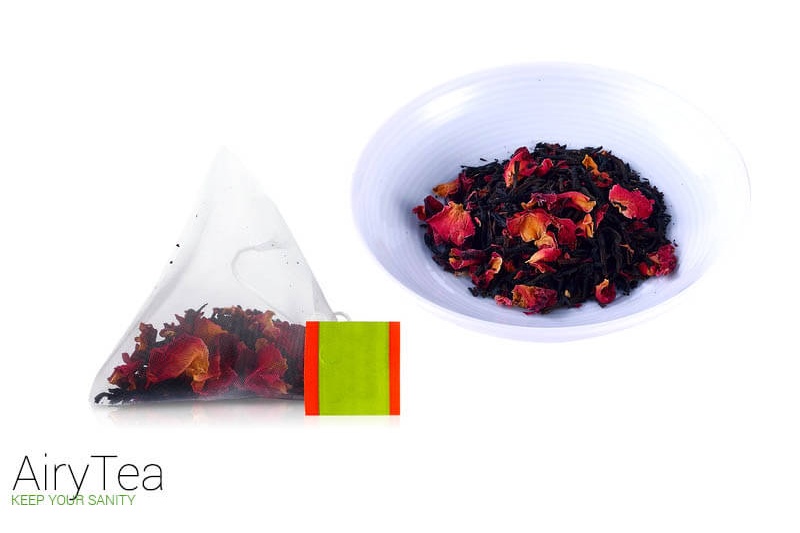 Rose Black Tea Luxury Tea Bags