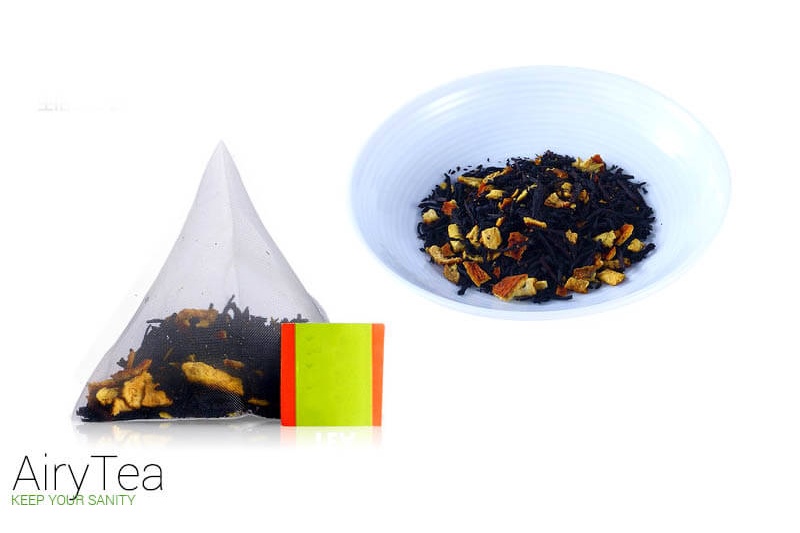 Tangerine Peel Black Tea Luxury Tea Bags