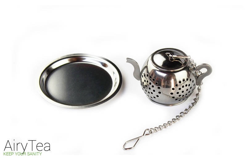 Tea Pot (Stainless Steel) Tea Infuser